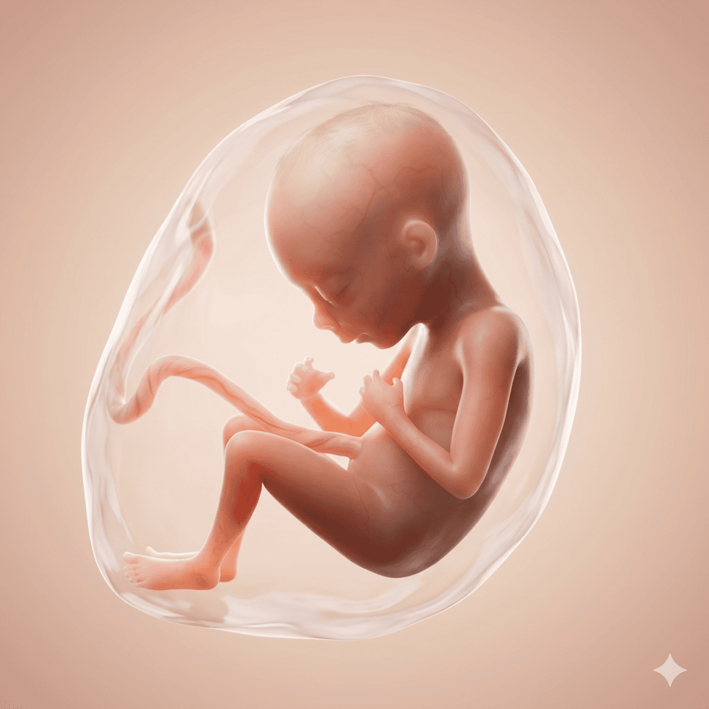 Entwicklung des Babys in SSW 13 — das Ende des Zeitfensters für das Ersttrimesterscreening