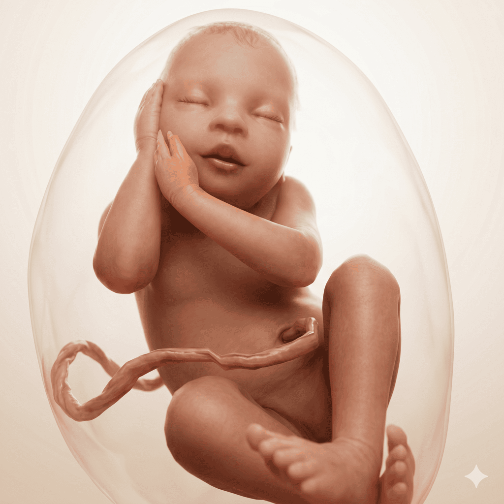 Entwicklung des Babys in Schwangerschaftswoche 25 — etwa so groß wie eine Steckrübe