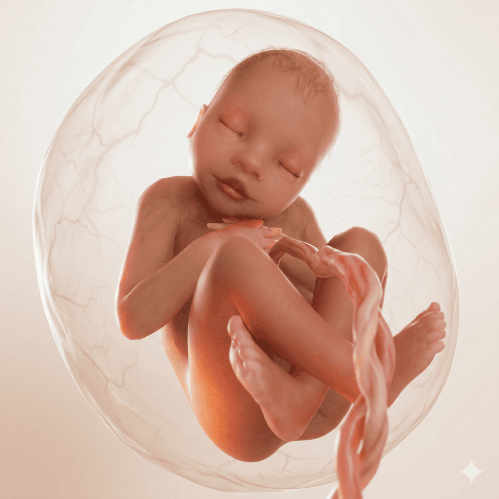 Entwicklung des Babys in Schwangerschaftswoche 27 — etwa so groß wie ein Blumenkohl