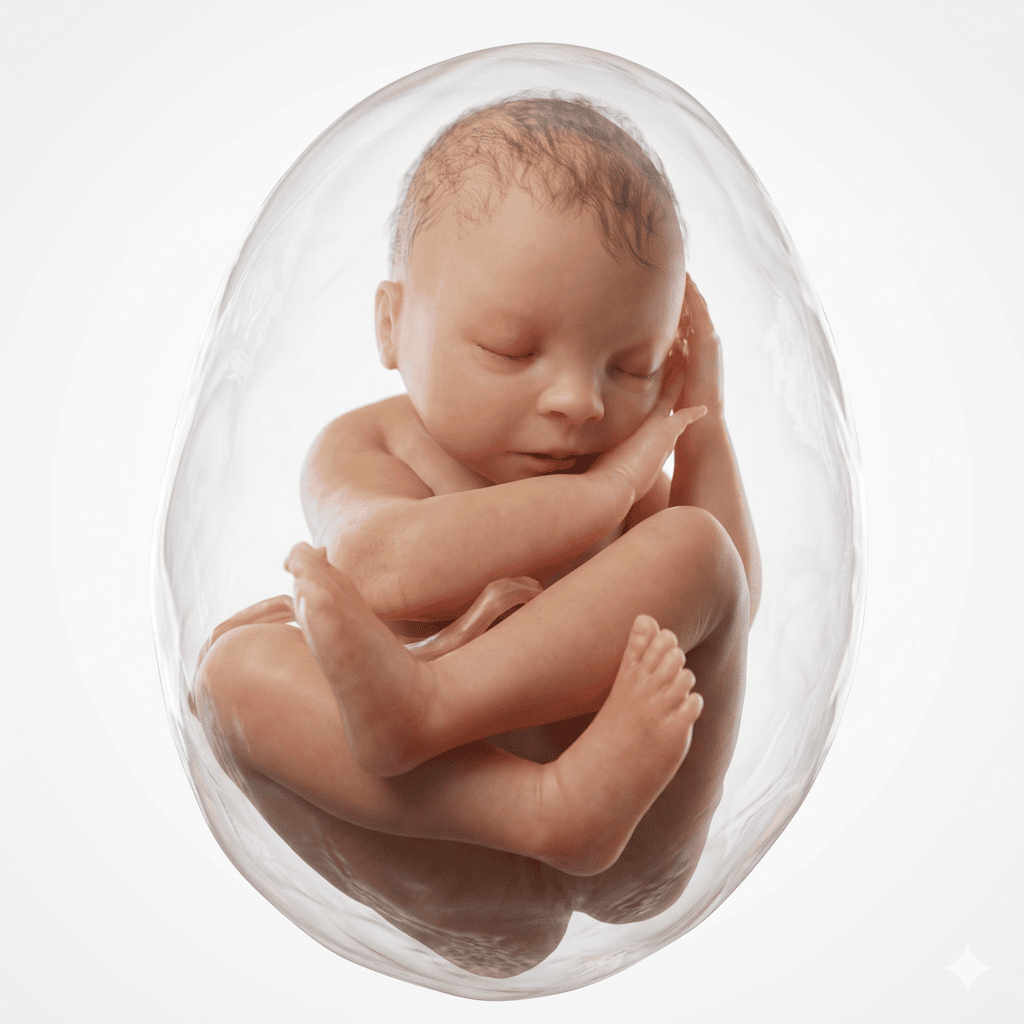 SSW 32 — die meisten Babys drehen sich jetzt in die Schädellage