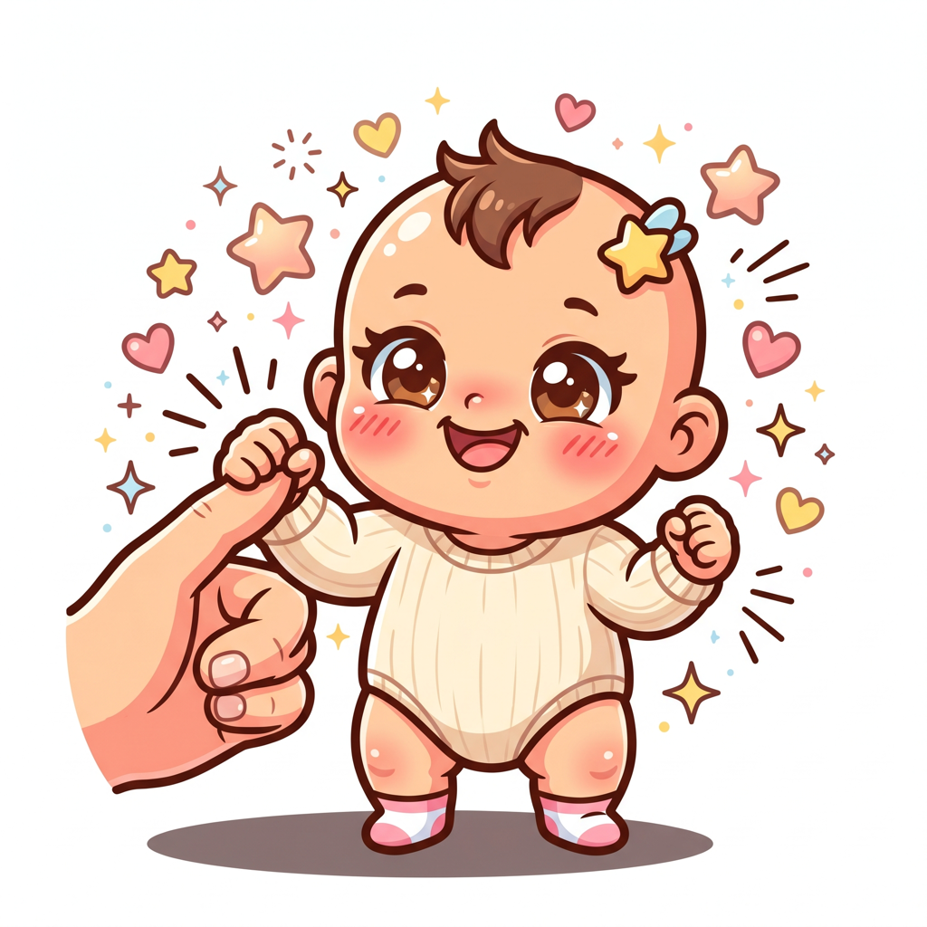 Week 38 of pregnancy — baby's grasping reflex is now very strong