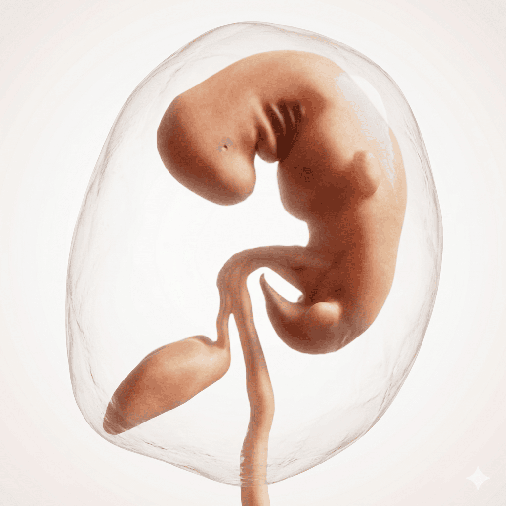 SSW 6 — der Embryo bildet Gliedmaßenknospen und ein schlagendes Herz